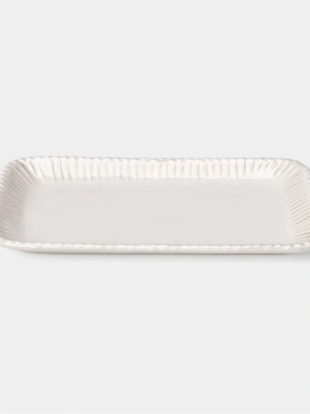 Beaded Ceramic Tray Ivory - Threshold™